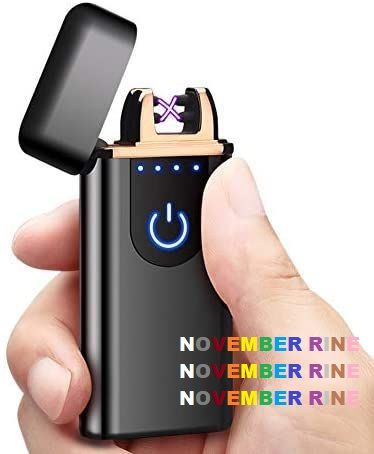 BR241%20Touch%20Dual%20Arc%20USB%20Lighter%20Flameless%20Electronic%20Rechargeable%20Electric%20Lighter%20Black%20-%20Image%203