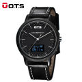 OTS Brand Men's Sports Watches Outdoor Water Resistant Calories Watch Compass Men Watch Relogio Masculino. 
