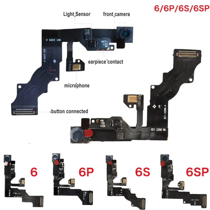 Front%20Camera%20Flex%20For%20iPhone%206%206P%206s%20Plus%206sPlus%20With%20Proximity%20Sensor%20Flex%20Cable%20And%20Earpiece%20Full%20Set%20Screws%20Replacement%20-%20Image%204