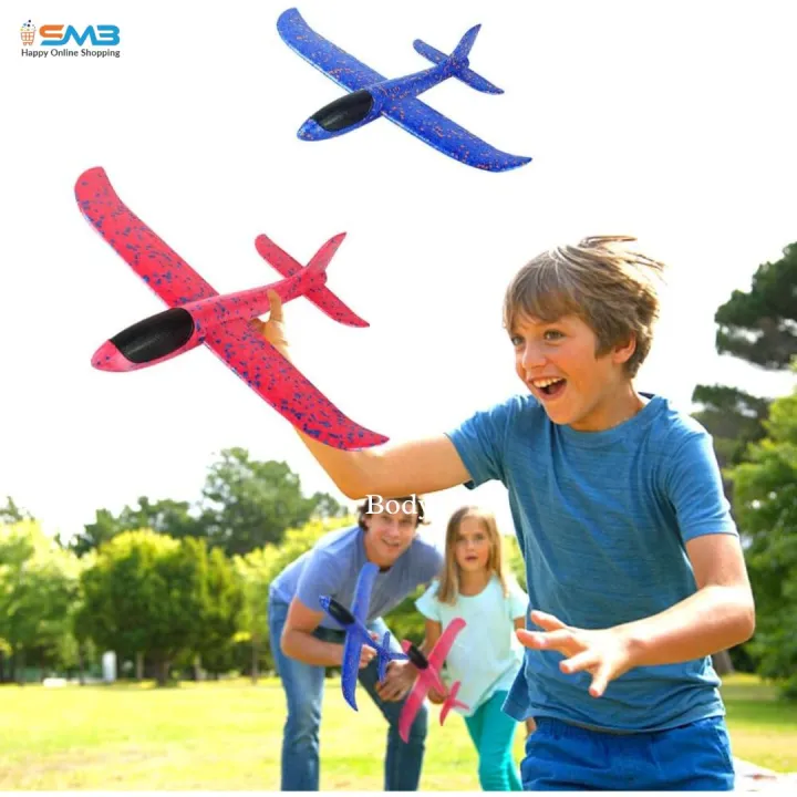 Foam%20Glider%20Airplane%20Toy%20Airplane%20Hand%20Throwing%20Plane%2018%20Inch%20Flying%20Plane%20Model%20Outdoor%20Sports%20Toys%20for%20Kids%20(Red%20&%20Blue)%20-%20Image%203