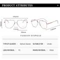 RBENN BRAND DESIGN 2021 New Anti Blue Light Glasses Men Women Fashion Metal Frame Blue Light Blocking Computer Eyeglasses UV400. 