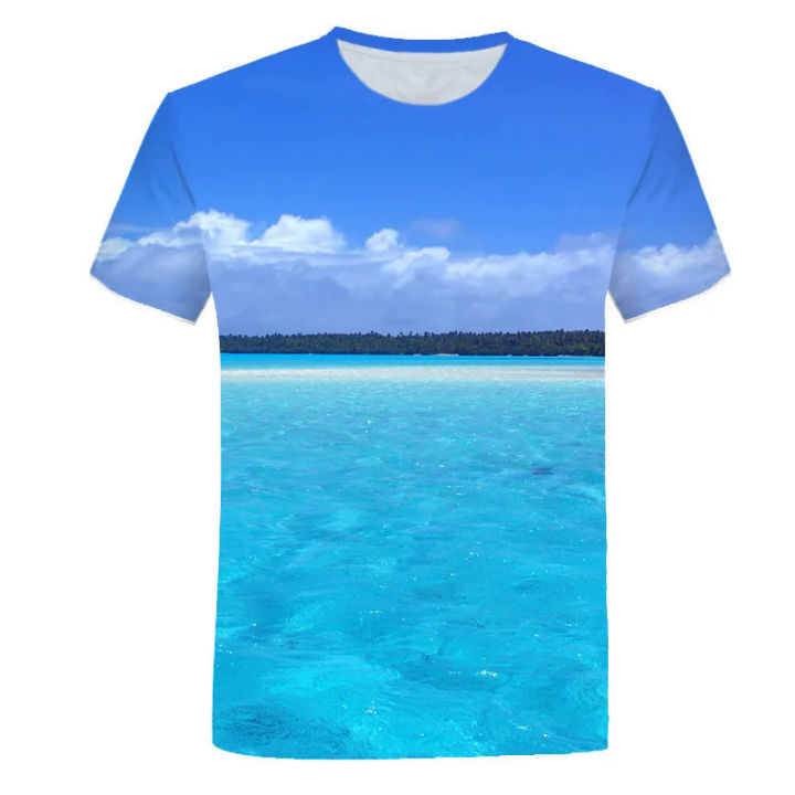 Fashion%20beach%20vacation%20casual%20style%20men%20women%20kids%20T%20shirts%203D%20printed%20ocean%20pattern%20breathable%20lightweight%20summer%20sports%20tops%20-%20Image%202