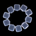 1/10/20/50Pcs Mini Clear Plastic Small Box Jewelry Earplugs Storage Box Case Container Bead Makeup Clear Organizer Gift.