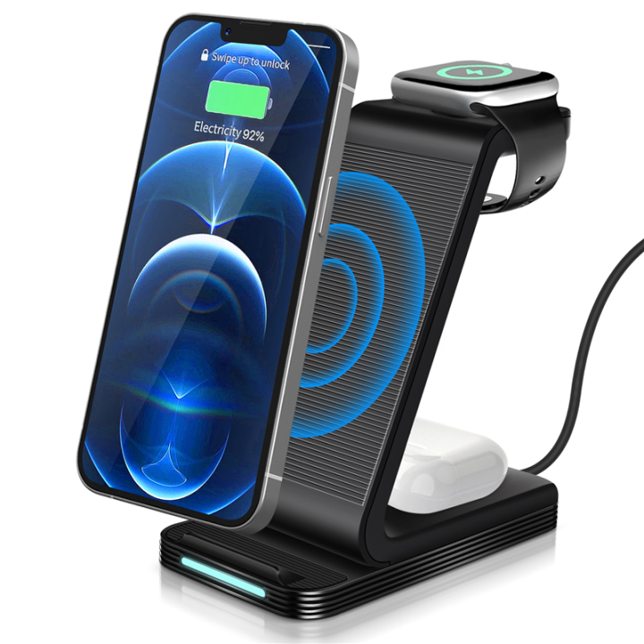 Wireless Charging Station, in Fast Charging Station,Wireless Charger  Stand for 2/Pro, Series