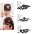 Women Sexy Black Lace Mask Masquerade Party Eye Mask Festival Halloween Masks. 