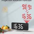 Rgb Smart Projector Led Desk Clock. 