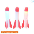1Set Kid Air Rocket Foot Pump Launcher Toys Flash Rocket Launchers Pedal Games Outdoor Child Play Toy Kid Gift. 