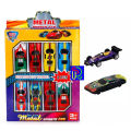 8 pieces Metal diecast car set for baby.