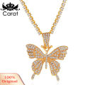 (New)tainle teel Women Rhinetone Butterfly One Layer Pendant Necklace Jewelry.