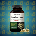 Naturebell Berberine 1500mg with Ceylon Cinnamon & Turmeric – 240 Vegan Capsules | 97% Berberine HCL for Blood Sugar & Heart Health. 