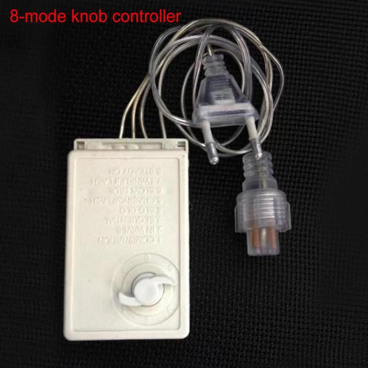 LED Dimmer 8 Modes Knob Controller Light Dimmer Bright Adjustable ...