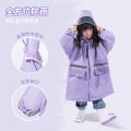 Raincoat for kids cute baby poncho for boys and girls outdoor cartoon waterproof cape reflective raincoatSmartwatches.