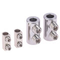 For 1.5mm Wire Rope Suspension Clamps Double Hole Metal Copper Clips Sling Tools BAWEI. 