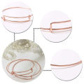 60 Pcs Expandable Bangle Bracelets Adjustable Wire Bracelets, Blank Bangles for DIY Jewelry Making.