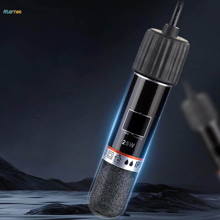 Small Fish Tank Heater Submersible Thermostat Heater 10W Aquarium Heater