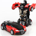 Rescue Bots Deformation Transformer Car One-Step Car Robot Vehicle Model Action Figures Toy Transform Car for Kids.