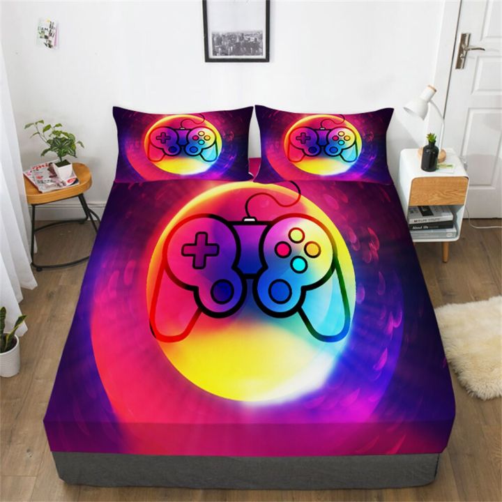 Game%203D%20Comforter%20Set%20Queen%20Bed%20Sheet%20Sets%20Boys%20Girls%20Home%20Bedclothes%20High%20Quality%20Cotton%20Fitted%20Sheets%20Quilt%20Duvet%20Cover%20-%20Image%206