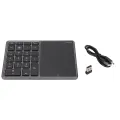 Wireless Numeric Keypad, Portable Size Number Keypad Touchpad Design for Office. 