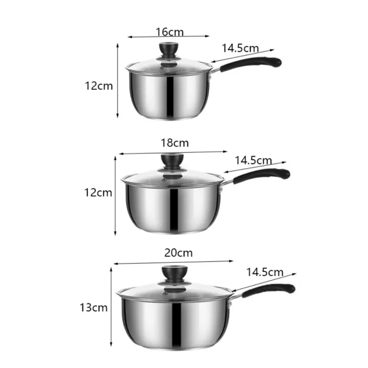 Cookware%20Nonstick%20Stainless%20Steel%20Soup%20Pot%20Transparent%20Lid%20Heat%20Resistant%20Ramen%20Pot%20One%20-handle%20Thickening%20Milk%20Pot%20Porridge%20-%20Image%202