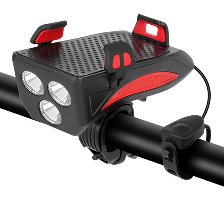 4%20in%201%20Bicycle%20USB%20Rechargeable%20Led%20Bicycle%20Light%20with%20Horn%20and%20Mobile%20Holder%20With%20PowerBank%20-%20Image%202