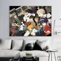 Bungou Stray Dogs Poster Popular Classic Japanese Anime Posters Wall Art Picture Canvas Painting Print Room Home Decoration. 
