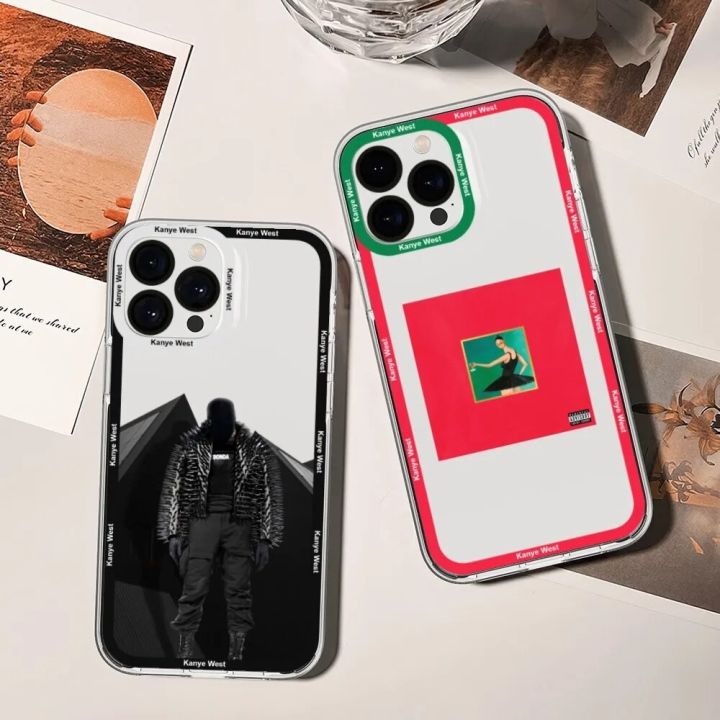 Kanye West Ye Phone Case For Xiaomi Redmi Note 7 8 9 10 11 Pro Max Transparent Border Shell