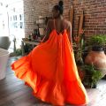 Plus Size 5XL Long Dresses Women Summer Long Maxi Dress Sleeveless Strap Loose Beach Bandage Female S-5XL Dresses Vestido. 