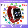 116 Plus Smart Watch Fitness Tracker Smartwatch Heart Rate Monitor Waterproof Sports Watches D13 for Men Women PK Y68 D20 2023.