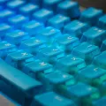 132 Keys Transparent Keycaps For Gaming Mechanical Keyboard OEM Profile ABS Clear Keycap RGB backlit Game Keyboard Key caps DIY. 