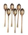 SPECIAL QUALITY STAINLESS STEEL 6" SPOON SET O 6 PCS.. 