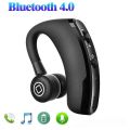 V9 Business Earphones Bluetooth 5.0 Ear Hook TWS Wireless Headphones with Mic Hands-free Call Headset In-Ear HiFI Music headset.