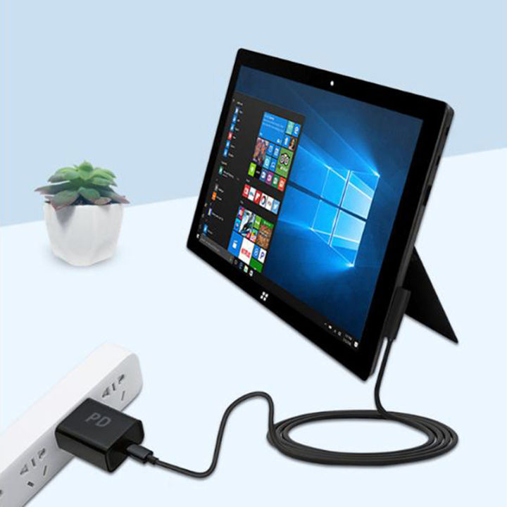 USB%20Type%20C%20Power%20Supply%20Charger%20Charging%20Cable%20for%20Microsoft%20Surface%20Pro%201/2%20-%20Image%203