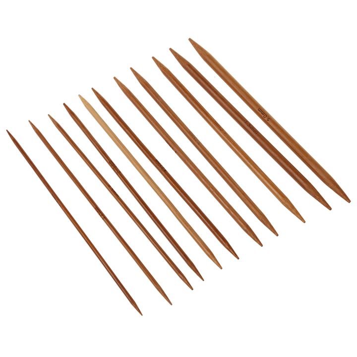 10%20Sets%20of%2011%20Sizes%205%20Inch%20(13cm)%20Double%20Pointed%20Carbonized%20Bamboo%20Knitting%20Kits%20Needles%20Set%20(2.0mm%20-%205.0mm)%20-%20Image%204