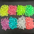 50/100pcs Colorful Outdoor Glow-in-the-Dark Garden Luminous Stones for Potted Plants Outdoor Pathways, Weddings & Festivals.
