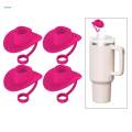 【Prime deal】 4x Straw Covers Cap Creative Straw Dust Plug for Hiking.