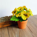Wedding Garden Deor 10 Heads Stems Artificial silk Flowers Pansy Bunch Home.