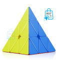 3D Puzzle - 3 Stage Pyramid Rubiks Magic Cube - Puzzle Cube - Puzzle Game - Puzzle for Kids - Made in China. 