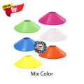 Football Training Obstacle Cones Marker Discs Durable Soccer Training Saucer - 6 Pcs. 