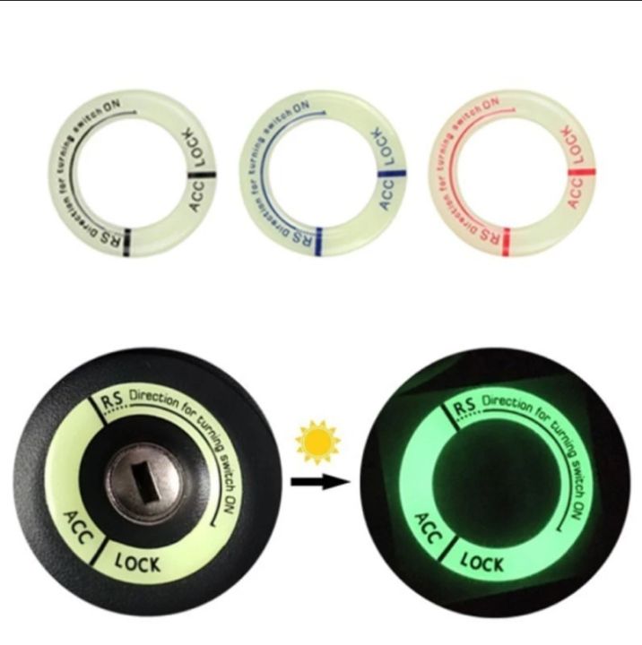 3D%20Decals:%20Night%20Luminous%20Car%20Ignition%20Key%20Ring%20Stickers%20for%20Fluorescent%20Circle%20Decoration%20-%20Image%202