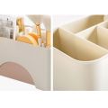 Vanity Drawer Beauty Organizer 6 Compartments with 1 Drawer Cosmetic Storage Box Newly Bathroom Counter-top H7JP Make up Toos.