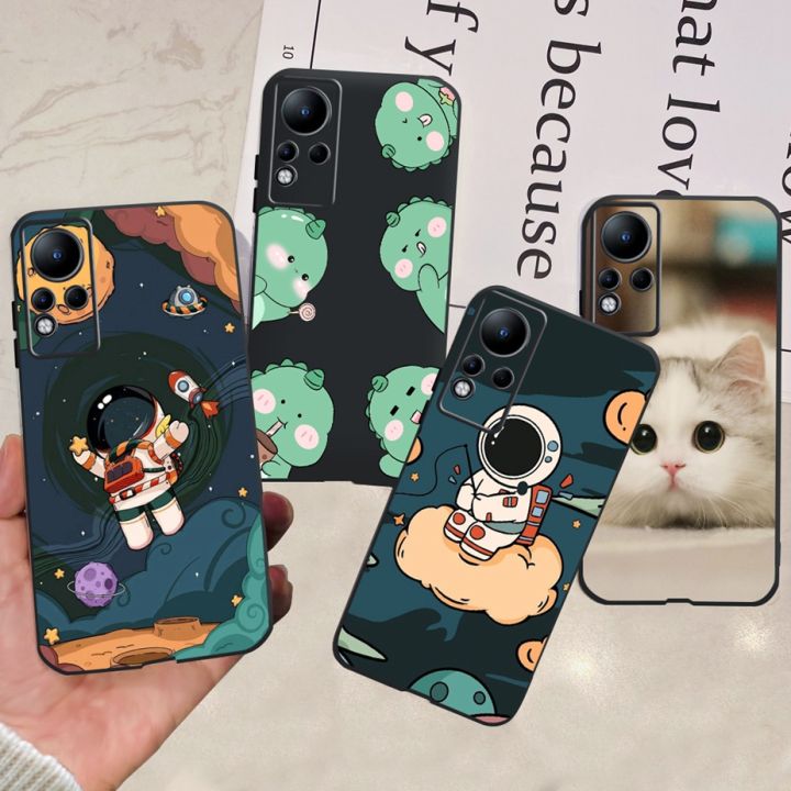 For Infinix Note 11 Case X663 X663B Cute Fashion Painted Back Cover Soft TPU Phone Case For Infinix Note 11 Note11 Fundas Bumper