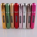 MUB 8ml Perfume Atomizer Refillable Travel Spray Bottle Empty Mini Bottom Refill Aluminum Perfume Atomizer Bottle. 