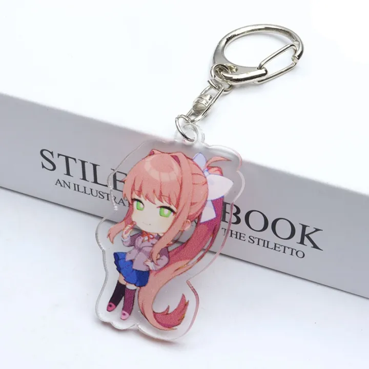 Cute%20Game%20Anime%20Keychain%20Cartoon%20Figure%20Sayori%20Yuri%20Natsuki%20Monika%20Acrylic%20Bag%20Pendant%20Boy%20Girl%20Key%C2%A0Chain%C2%A0Ring%20Jewelry%20Kids%20Gift%20-%20Image%202