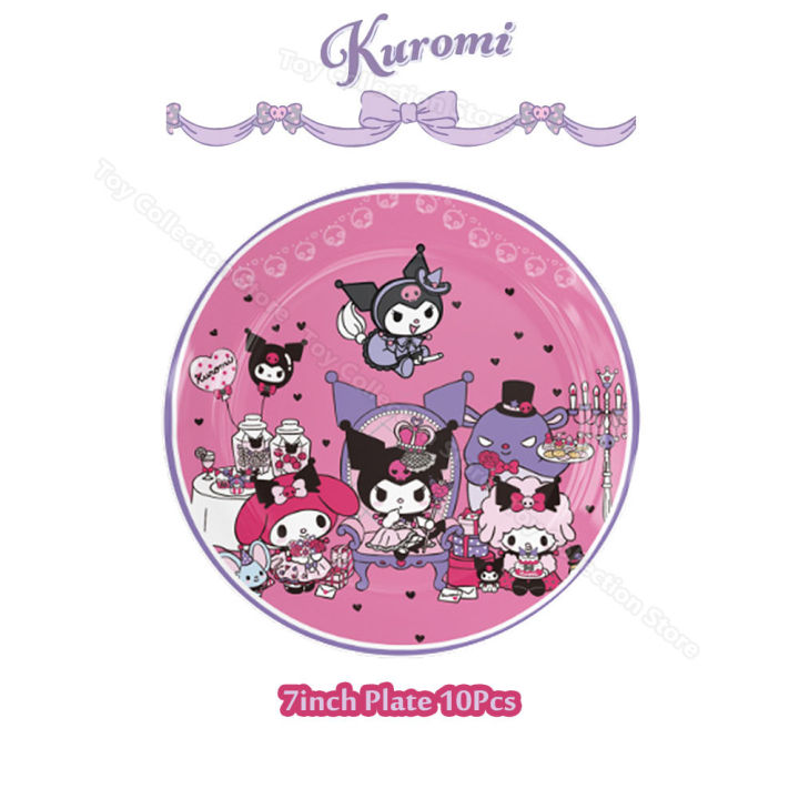 Kawali%20Kuromied%20Sanrio%20Theme%20Children%20Birthday%20Party%20Decoration%20Party%20Tableware%20Full%20Set%20Paper%20Plate%20DIY%20Toy%20Gift%20Party%20Supplies%20-%20Image%202