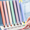 6PCS Highlighter Light Color Kawaii Markers DIY Album Diary Double Ended Highlighter Student Stationery School Office Supplies Yao Store.