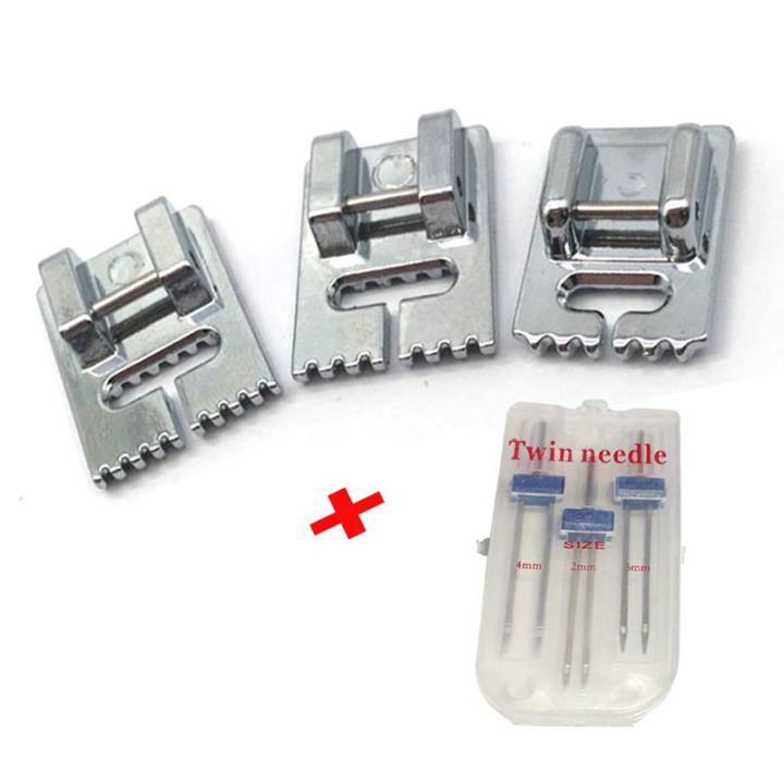 3%20Pcs%20Double%20Twin%20Needles%20Pins%20(3%20Size%20Mixed%202.0/90%203.0/90%204.0/90)%20With%203Pcs%20Groove%20Pintuck%20Presser%20Foot%20Sewing%20Machine%20Accessories%20-%20Image%202