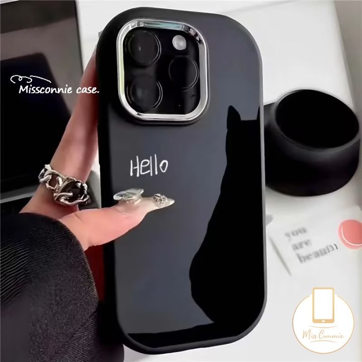 MissConnie Creative Fuel Injection Glossy English Alphabet Hello Cover ...