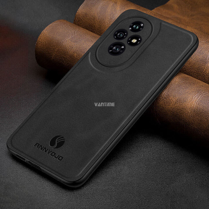 Vantime%20for%20Honor%20200%205G%20Case%20Modern%20PU%20Leather%20Matte%20Hard%20Back%20Case%20Compatible%20with%20Magnetic%20Holder%20-%20Image%206