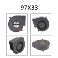 30MM 40MM 50MM 60MM 75MM 97MM Cooling Fan Brushless Motor Case Fan Blower Fan Humidifier FanInduction Cooker Fan DC5V 12V 24V. 