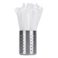 100pcs Individually Wrapped Jumbo Straw Plastic Drinking Straws Smoothies Milkshake Cocktail Disposable Straw. 